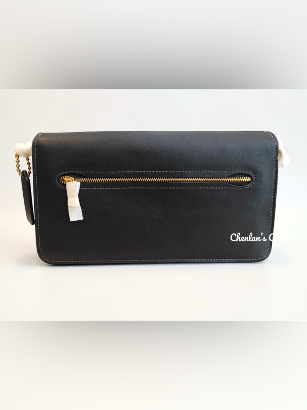 NWT Coach Tabby Shoulder Bag 26 with Pins Black Leather - Picture 5 of 15